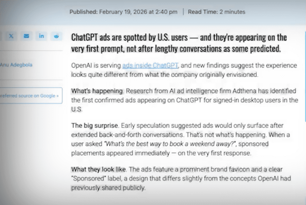 The $1M “Keep Out” sign on ChatGPT Ads