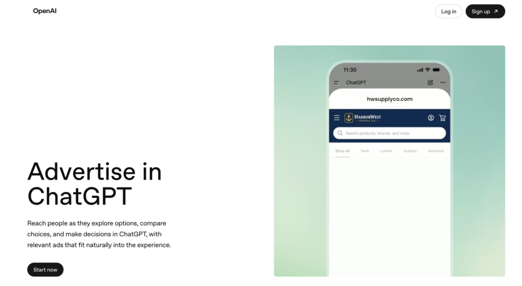 ChatGPT Ads Are Here
